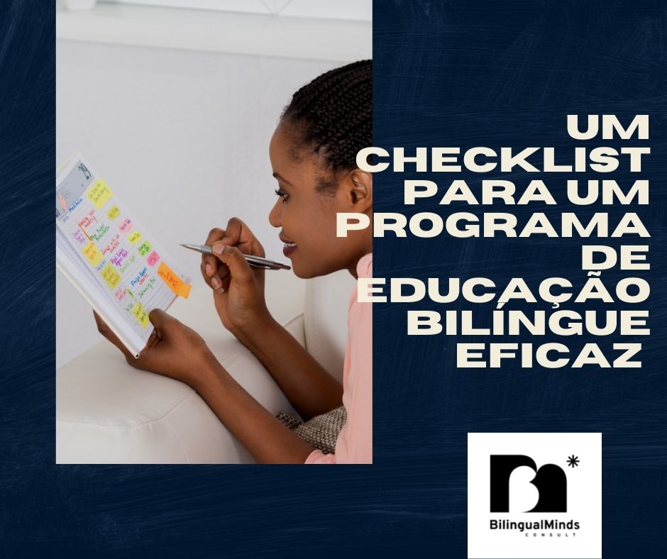 CHECKLIST PARA UM PROGRAMA DE EDUCAO BILNGUE EFICAZ